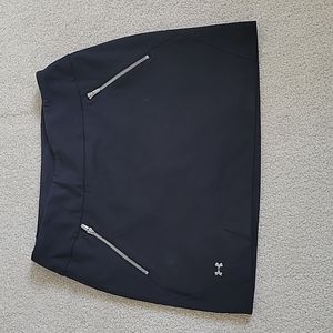 Under armor golf skirt black large